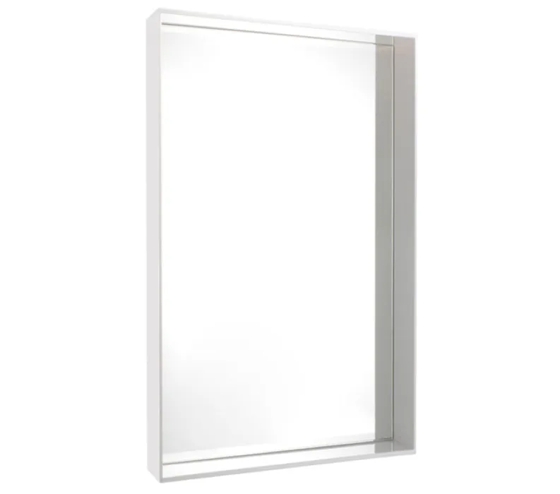 Laatste Versie Kartell Only Me spiegel-80x180 cm-Wit