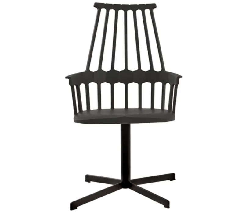 Meest Verkocht Kartell Comback draaistoel-Zwart