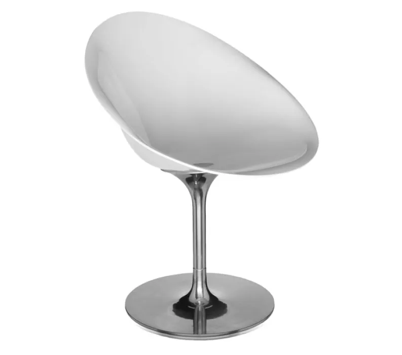Kartell Ero S poot schijf stoel-Wit Must-Have