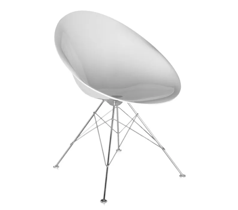 Populair Kartell EroS 4 poten stoel-Wit