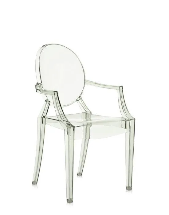 Speciale Aanbieding Kartell Louis Ghost stoel-Groen