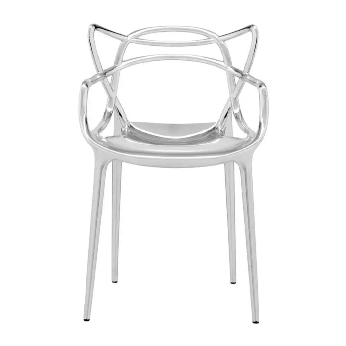 Laatste Kans Kartell Masters metallic stoel-Chroom