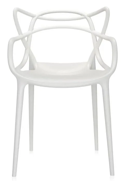 Laatste Versie Kartell Masters stoel-Wit