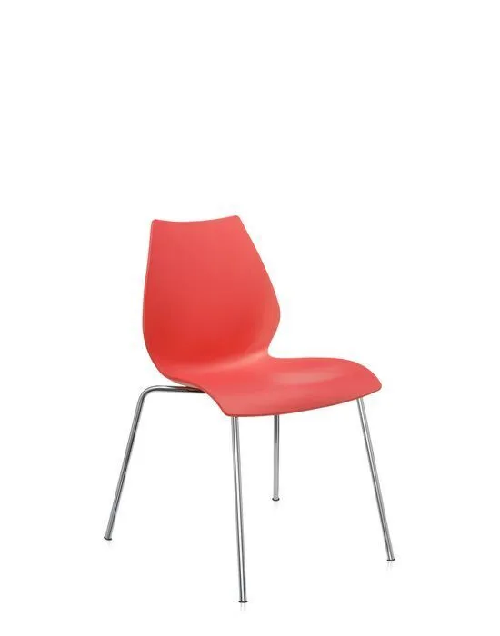 Kartell Maui stoel-Zonder armleuning-Rood Gratis Retour