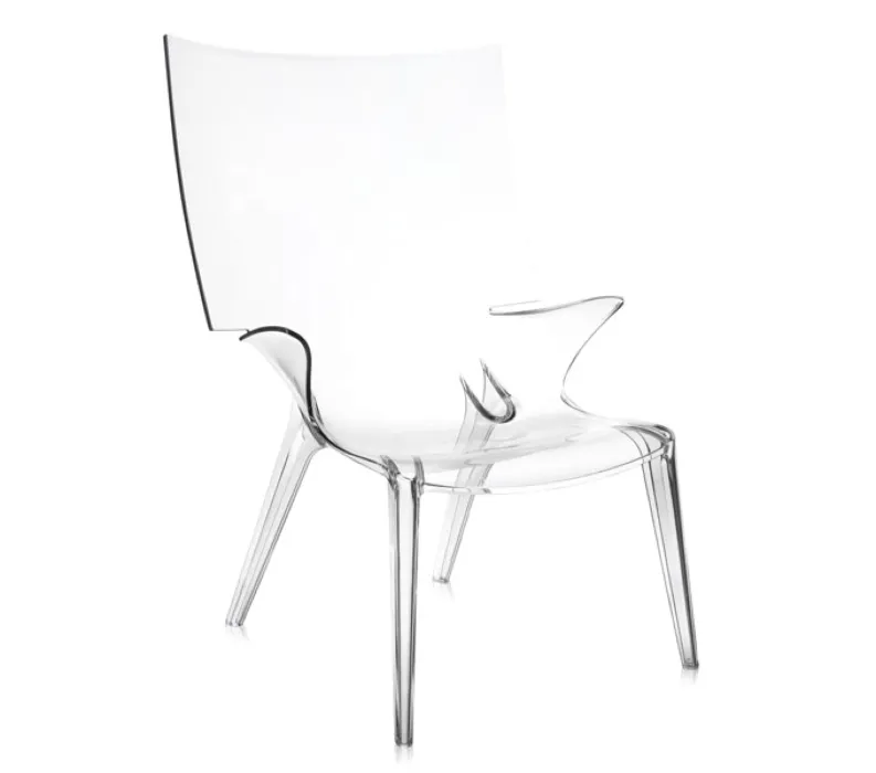 Weekendaanbieding Kartell Uncle Jim stoel-Kristal