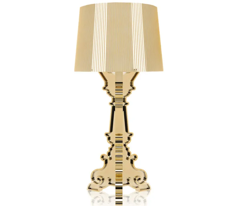 Kartell Bourgie metallic tafellamp-Goud Op = Op