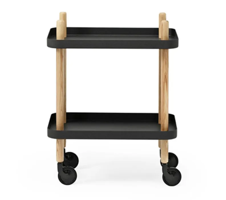 Normann Copenhagen Block Side Table bijzettafel-Zwart Koop Vandaag
