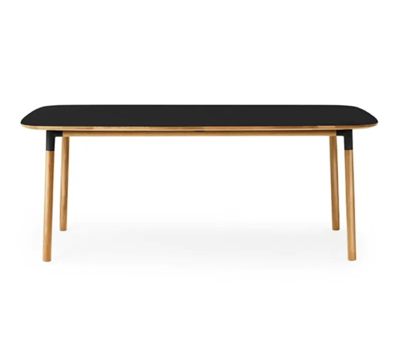 Dagaanbieding Normann Copenhagen Form tafel-200x95 cm-Zwart