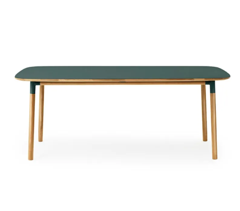Korting Normann Copenhagen Form tafel-200x95 cm-Groen