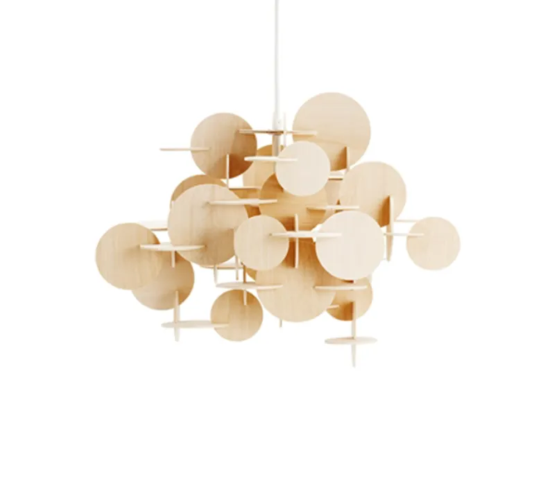 Rechtstreeks Van De Fabrikant Normann Copenhagen Bau Pendant hanglamp-Natural-Small