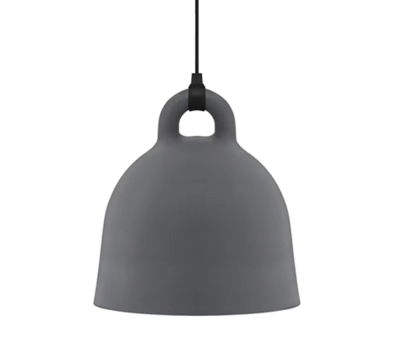 Direct Verzonden Normann Copenhagen Bell hanglamp-Grijs-Medium