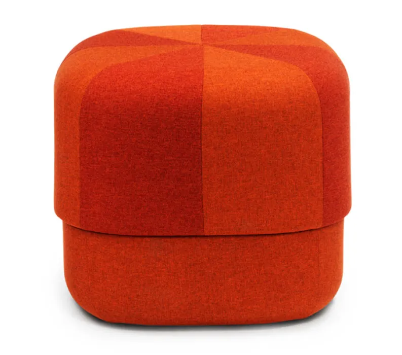 Beperkte Voorraad Normann Copenhagen Circus pouf-Rood-Small