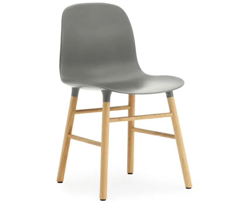 Normann Copenhagen Form Chair stoel-Grijs Speciale Aanbieding