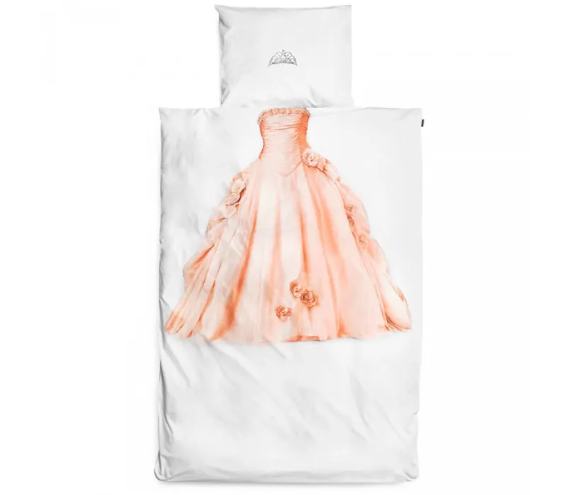 Snurk Princess Pink dekbedovertrek-140x220 cm Betaalbaar
