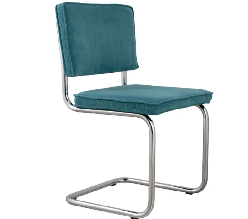 Zuiver Ridge Rib stoel-Blauw Flitsaanbieding