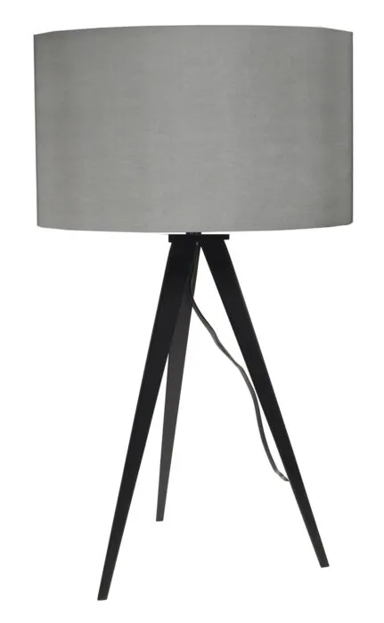 Korting Zuiver Tripod tafellamp-Grijs