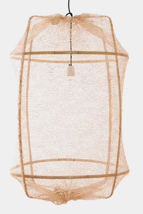 Ay Illuminate Z2 Blonde Sisal Net Tea Dye hanglamp Premium
