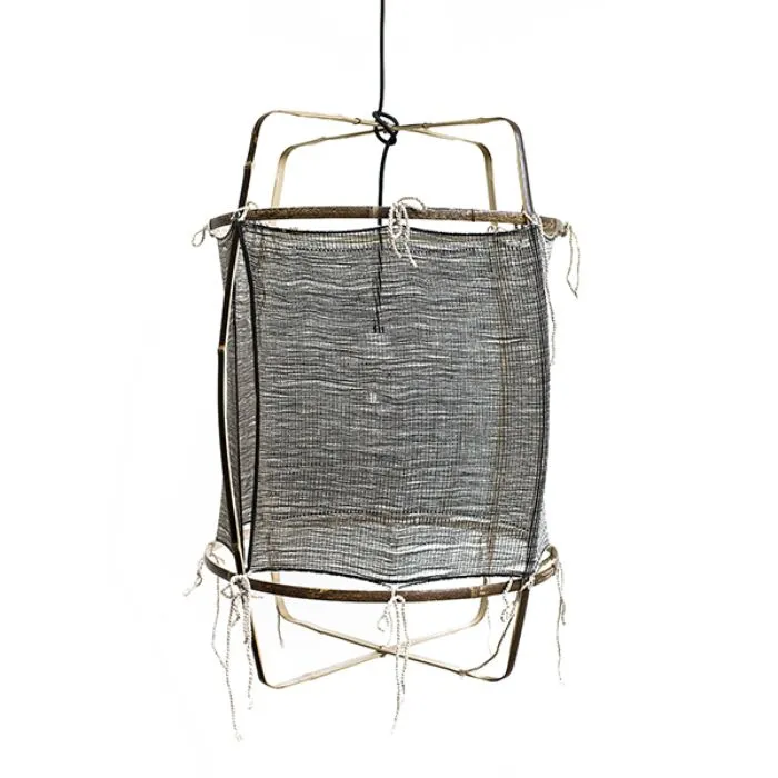 Laatste Versie Ay illuminate Z11 Black Silk Cashmere hanglamp zwart
