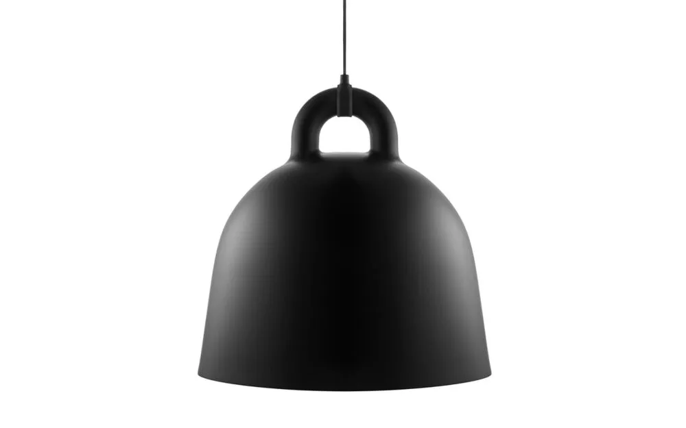 Snelle Levering Normann Copenhagen Bell hanglamp-Medium-Zwart