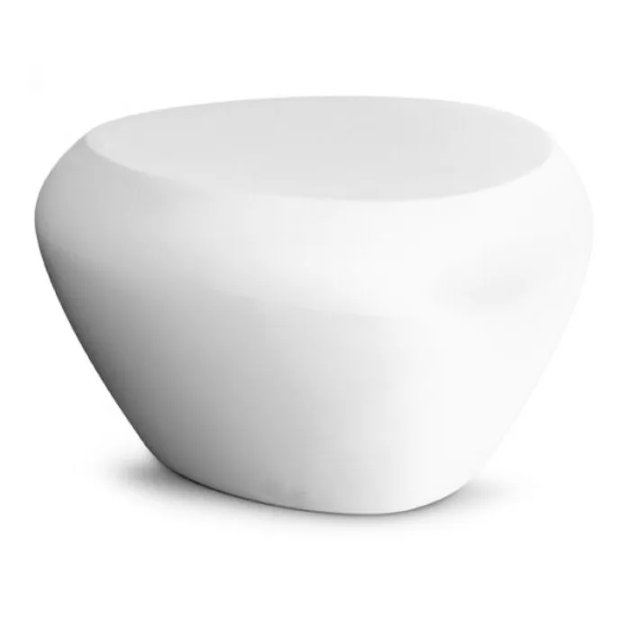 Lonc Teaser pouf-Wit Weekendaanbieding