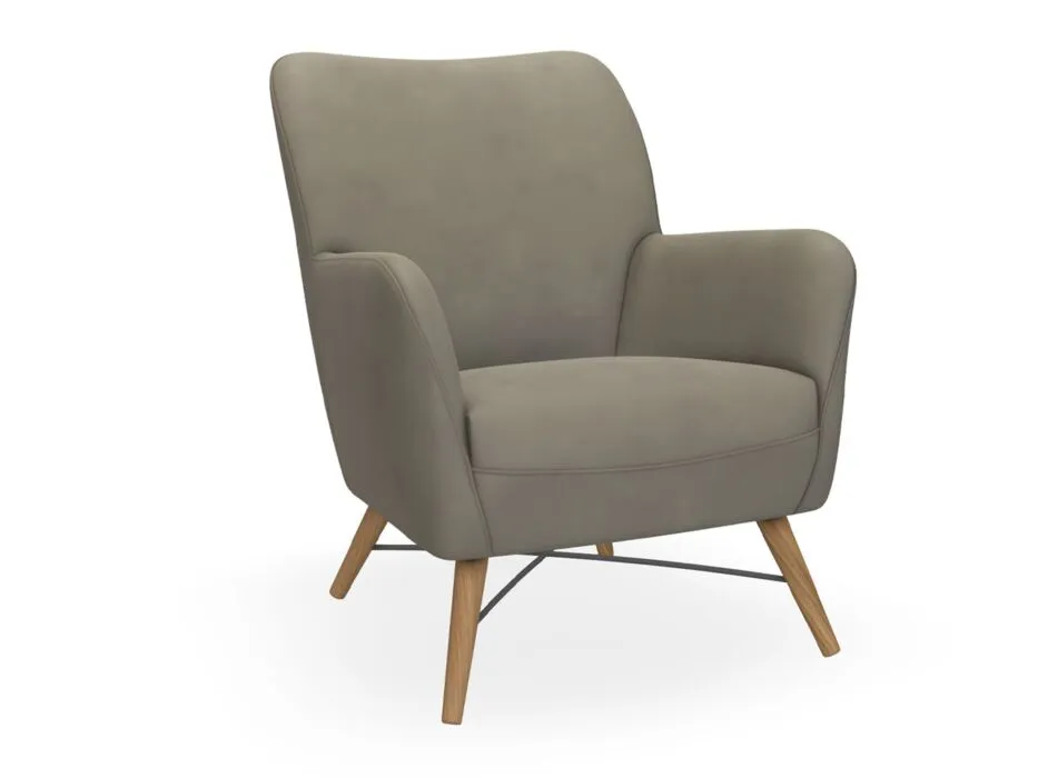Seizoensaanbieding Bert Plantagie Bolero wood fauteuil