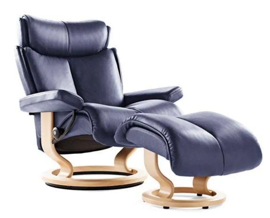 Finale Uitverkoop Stressless Magic relaxfauteuil + hocker