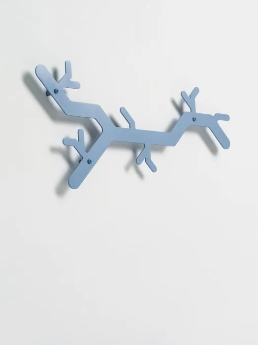 Functionals Tree Hooked wandkapstok-Licht blauw Veilige Betaling