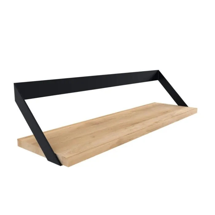Betaalbaar Ethnicraft Ribbon Shelf - legplank-Zwart