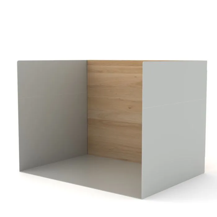 Favoriet Ethnicraft U Shelf S - legplank-Licht grijs