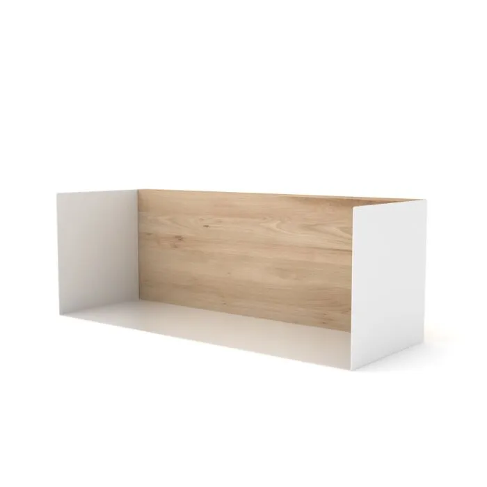 Ethnicraft U Shelf M - legplank-Wit Voordeelprijs