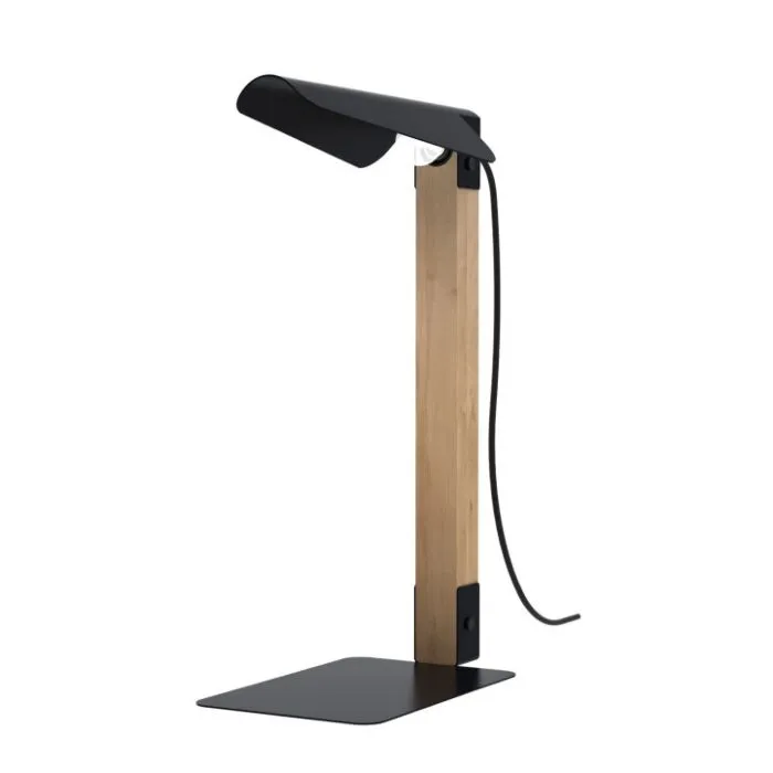 Ethnicraft Merlin Lamp - tafellamp-Zwart Gratis Retour