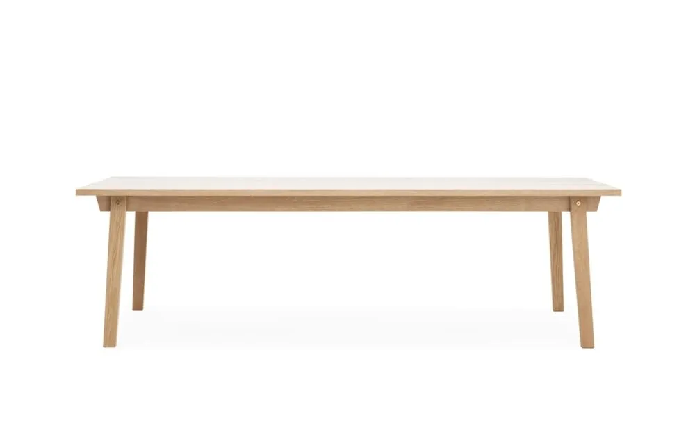 Tijdelijk Beschikbaar Normann Copenhagen Slice - tafel-250x90 cm