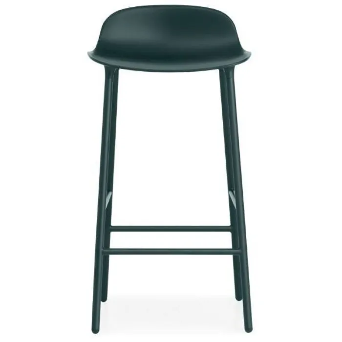 Normann Copenhagen Form stalen barkruk-Groen-Zithoogte 65 cm Laatste Kans
