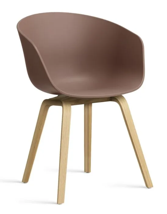 HAY About a Chair AAC22 stoel eiken onderstel- Soft Brick Koop Online