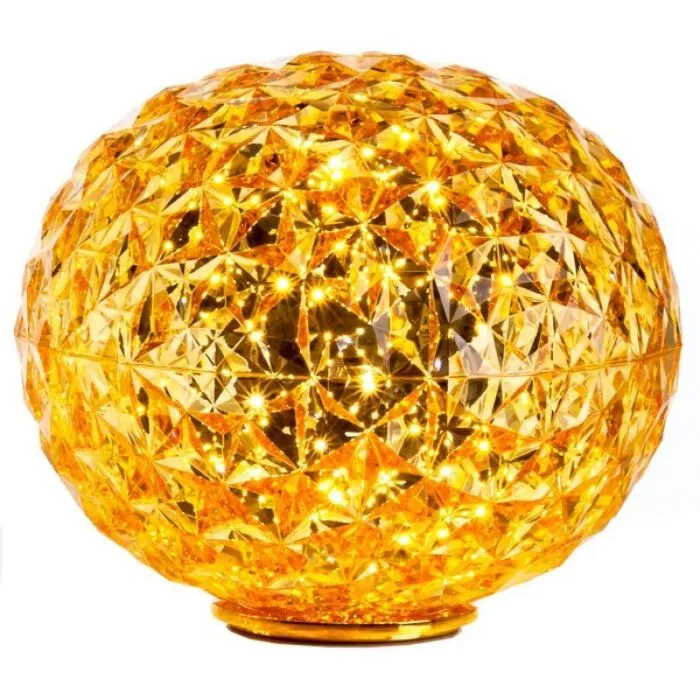 Snelle Levering Kartell Planet tafellamp laag-Geel