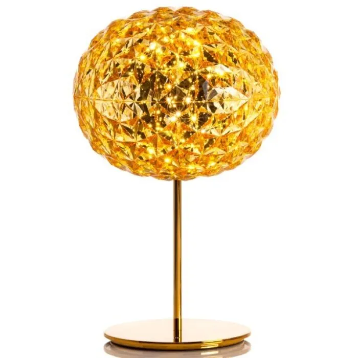 Lage Kosten Kartell Planet tafellamp-Geel