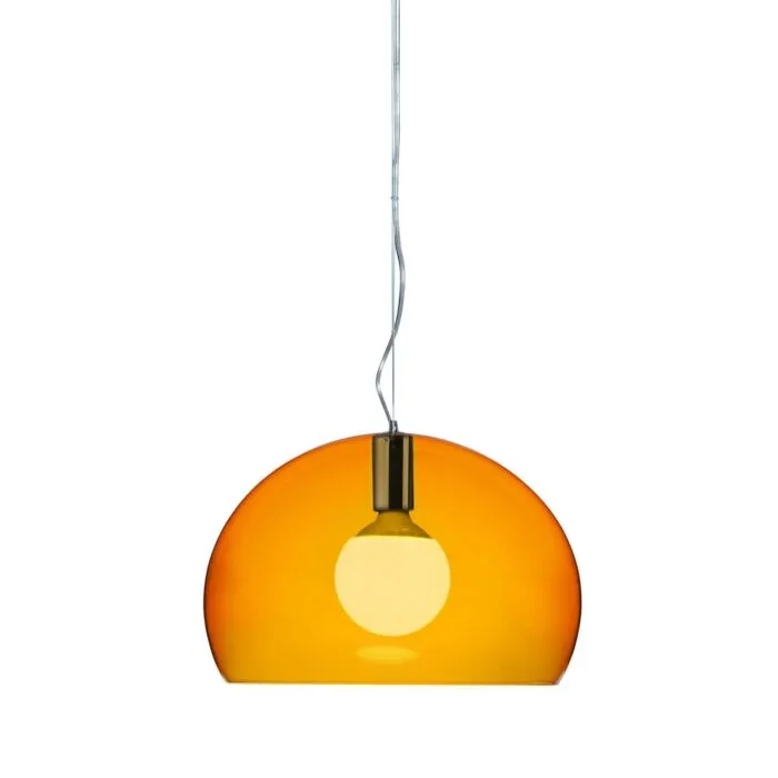 Snelle Levering Kartell Small Fly hanglamp-Oranje