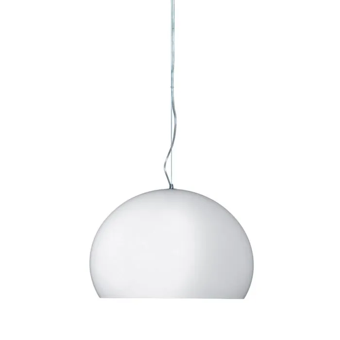 Kartell Small Fly LED hanglamp-Wit-glans Koop Vandaag