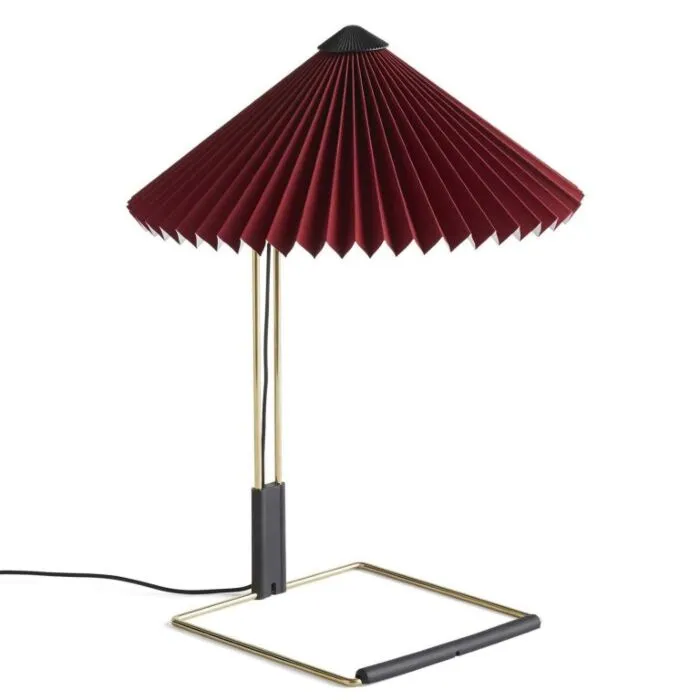 Betaalbaar Hay Matin tafellamp-Oxide Red-Small