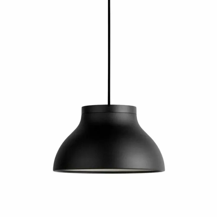 Dagaanbieding Hay PC Pendant hanglamp-Soft black-Small