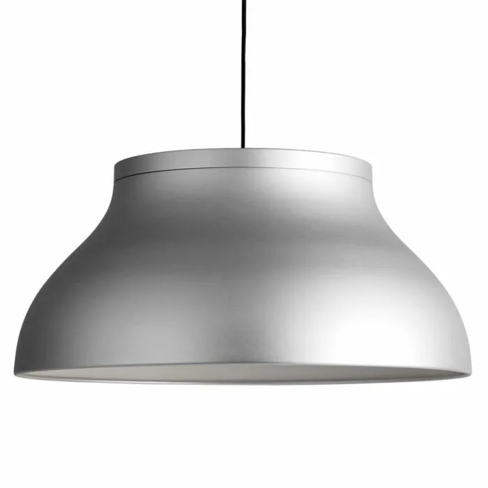 Favoriet Hay PC Pendant hanglamp-Zilver-Large