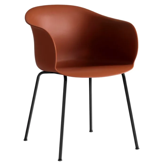 Flitsaanbieding &tradition Elefy JH28 zwart stalen onderstel-Copper Brown