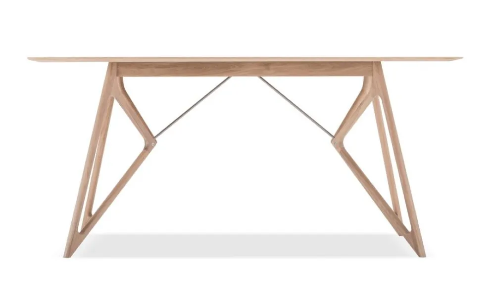 Rechtstreeks Van De Fabrikant Gazzda Tink Table tafel-160x90 cm-Hardwax oil white