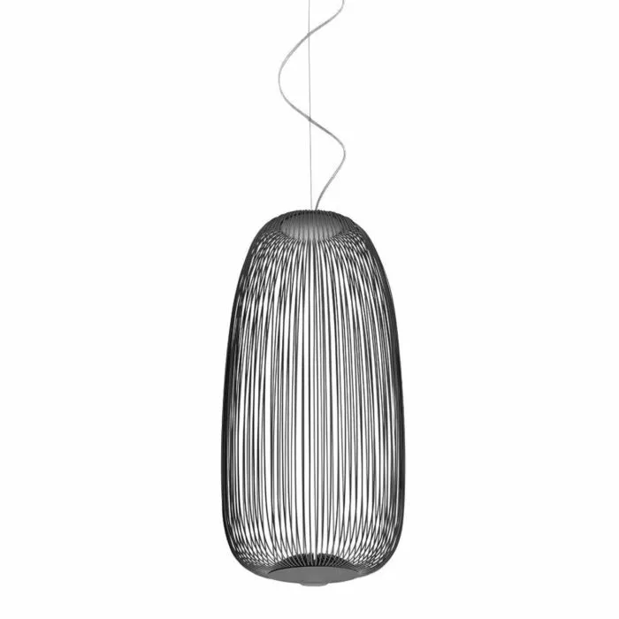 Foscarini Spokes 1 MyLight LED hanglamp dimbaar Bluetooth-Grafiet Laatste Kans