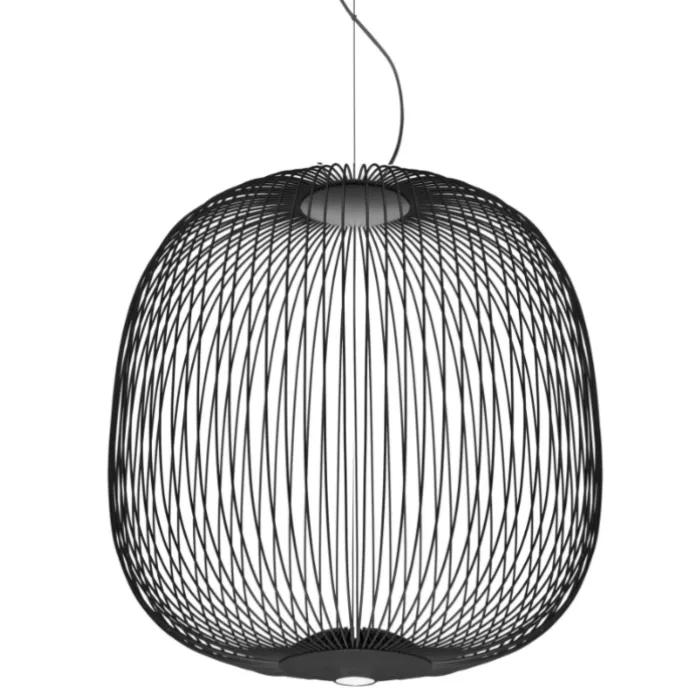 Nu Kopen Foscarini Spokes 2 Large MyLight LED hanglamp dimbaar Bluetooth-Zwart