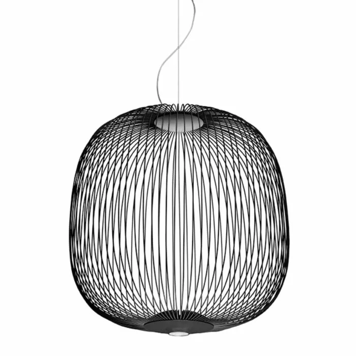 Foscarini Spokes 2 Midi MyLight LED hanglamp dimbaar Bluetooth -Grafiet Uitverkoop