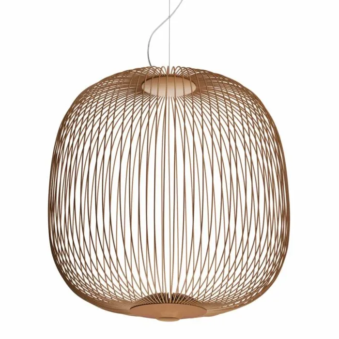 Alleen Vandaag Foscarini Spokes 2 Midi MyLight LED hanglamp dimbaar Bluetooth -Koper