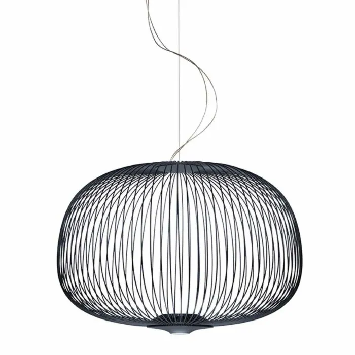 Foscarini Spokes 3 MyLight LED hanglamp dimbaar Bluetooth-Grafiet Fabrieksprijs