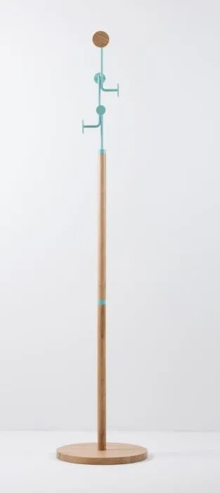 Koopje Gazzda Hook Coat Stand kapstok-Mat licht groen