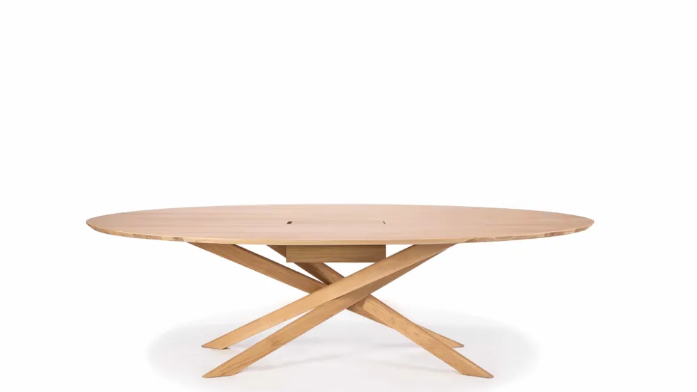 Fabrieksprijs Ethnicraft Mikado Meeting tafel